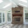New Construction Sunroom Walls & Trim Using SW Products