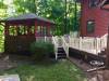 Minesinger's Deck After Painting Railings, Staining Deck & Hot Tub Area Using Sherwin Williams Products